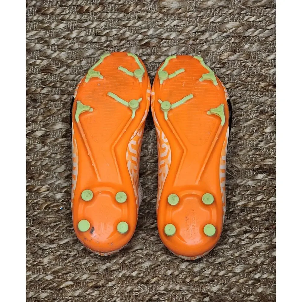 Nike Zoom Superfly 9 Youth Size 4.5 Soccer Cleats Mercurial Orange Dynamic Fit